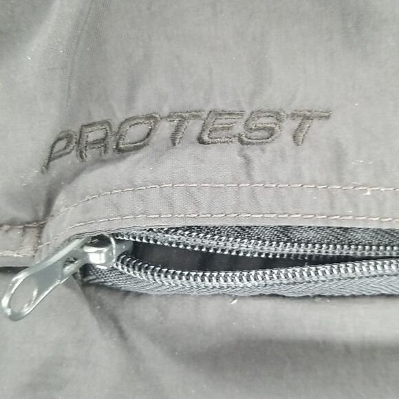 🎁5/$25 Protest Pants Womens Large Black Breathable High Rise Straight Leg - Picture 8 of 13